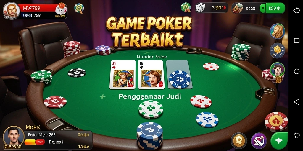Tampilan utama MVP789 dengan gameplay Poker yang menarik.