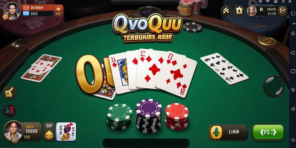 Tampilan gameplay QiuQiu yang seru dan menarik di OVO99.