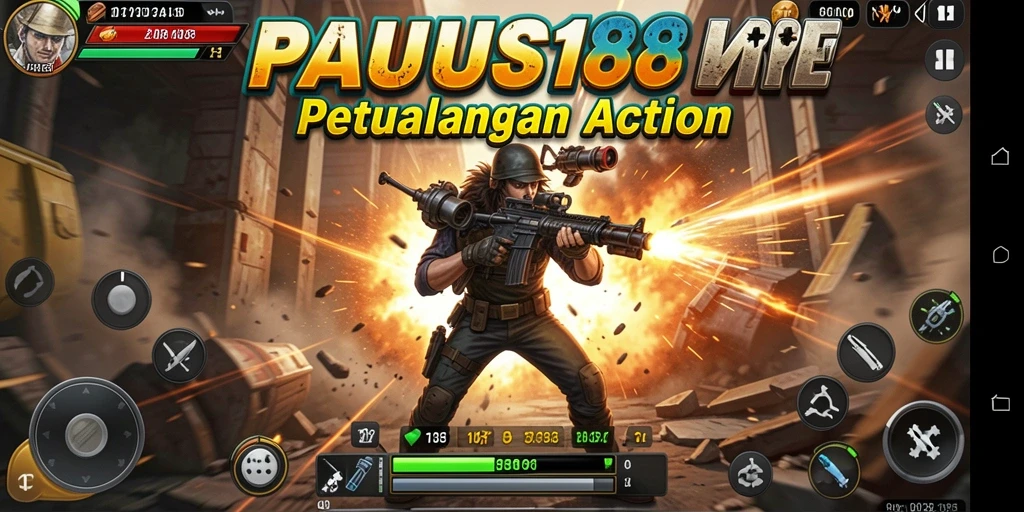 Tampilan gameplay PAUS188 yang seru dan penuh aksi.
