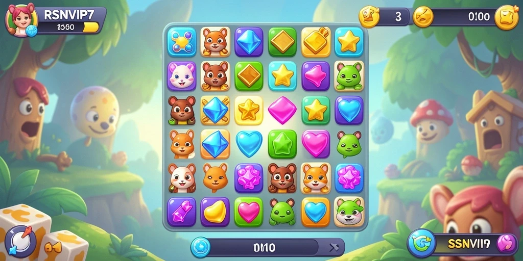 Tampilan menakjubkan dari gameplay RSNVIP7 yang seru.