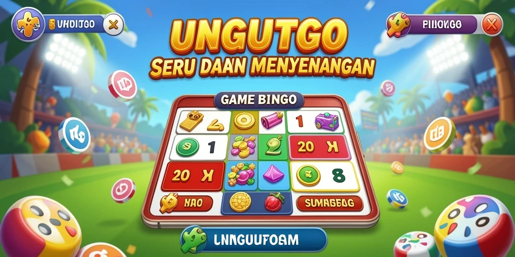 Tampilan gameplay menarik dari UNGUTOTO yang menangkap keseruan Bingo.